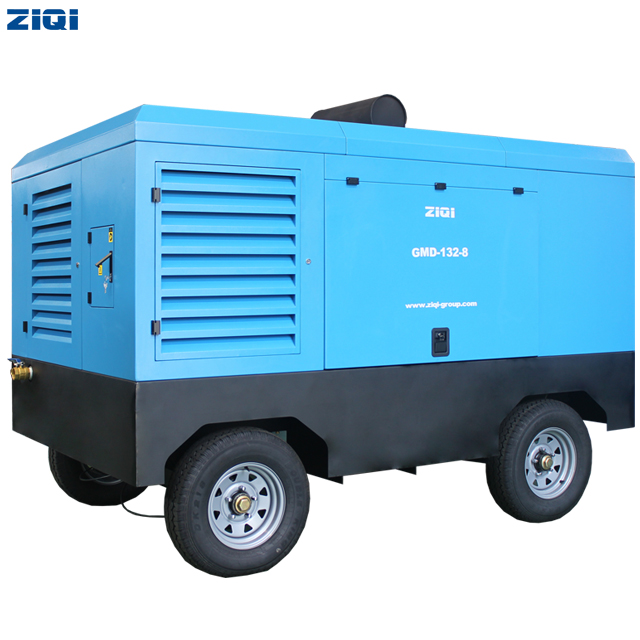 Diesel Portable Screw Air Compressor